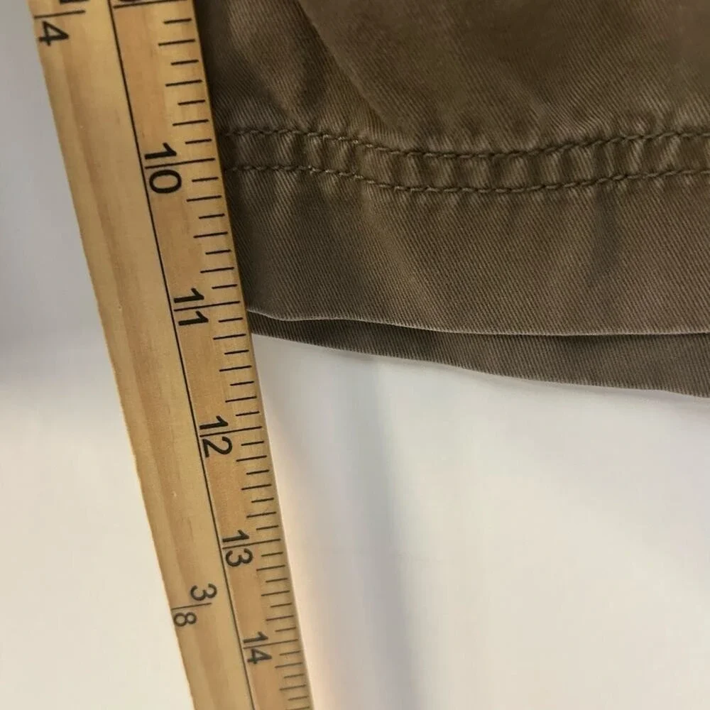 The North Face Dark Brown Washed Cargo Outdoor Hiking Shorts Men's Size 34‎
